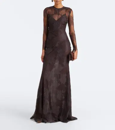 Alex Perry Lace gown | Thumbnail 4 Alex Perry Lace gown | Thumbnail 4