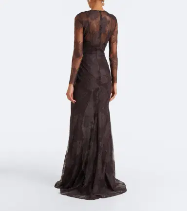 Alex Perry Lace gown | Thumbnail 6 Alex Perry Lace gown | Thumbnail 6