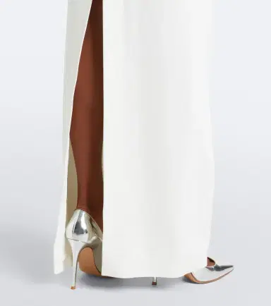 David Koma Embellished halterneck satin-trimmed gown | Thumbnail 3 David Koma Embellished halterneck satin-trimmed gown | Thumbnail 3