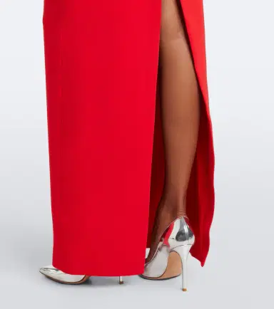 David Koma Embellished halterneck satin-trimmed gown | Thumbnail 3 David Koma Embellished halterneck satin-trimmed gown | Thumbnail 3