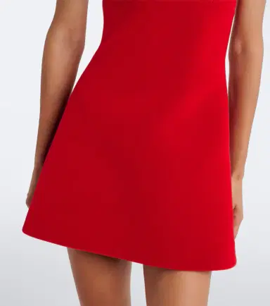 David Koma Off-shoulder velvet minidress | Thumbnail 2