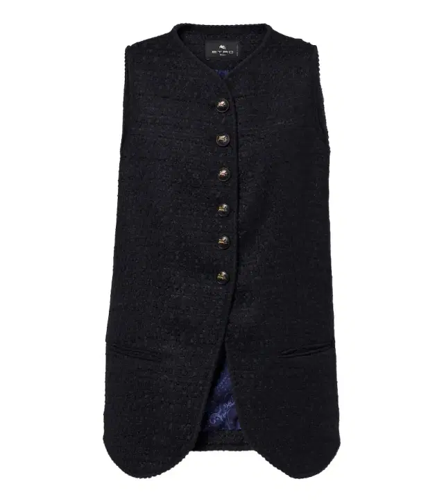 Etro Wool-blend vest