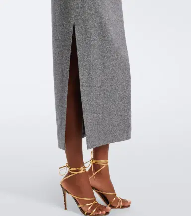 Etro Wool and silk-blend pencil skirt | Thumbnail 4