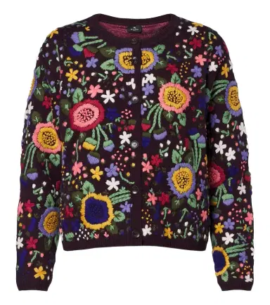 Etro Floral embroidered wool cardigan | Thumbnail 1 Etro Floral embroidered wool cardigan | Thumbnail 1