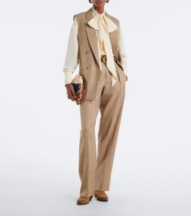 Etro Jacquard georgette blouse | Thumbnail 7