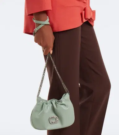 Roger Vivier Pilgrim Micro leather crossbody bag | Thumbnail 7 Roger Vivier Pilgrim Micro leather crossbody bag | Thumbnail 7