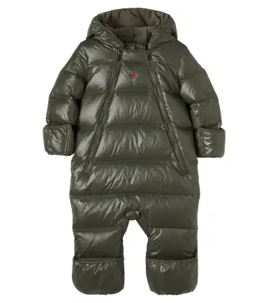POLO RALPH LAUREN KIDS Baby paneled snowsuit | Thumbnail 1