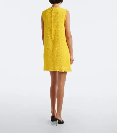 Dolce & Gabbana Cotton-blend tweed minidress | Thumbnail 3
