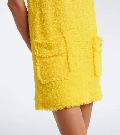 Dolce & Gabbana Cotton-blend tweed minidress | Thumbnail 4