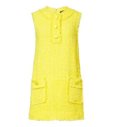 Dolce & Gabbana Cotton-blend tweed minidress | Thumbnail 1