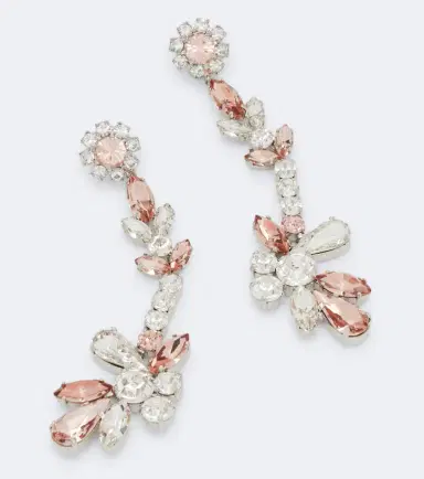 Erdem Crystal-embellished drop earrings | Thumbnail 3 Erdem Crystal-embellished drop earrings | Thumbnail 3