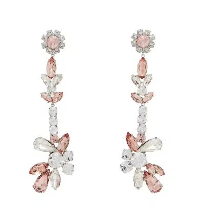 Erdem Crystal-embellished drop earrings | Thumbnail 1 Erdem Crystal-embellished drop earrings | Thumbnail 1
