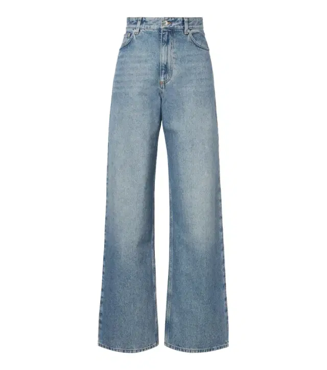 Erdem High-rise wide-leg jeans