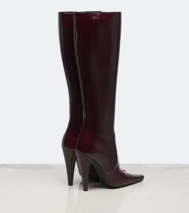 Saint Laurent 77 leather knee-high boots | Thumbnail 2