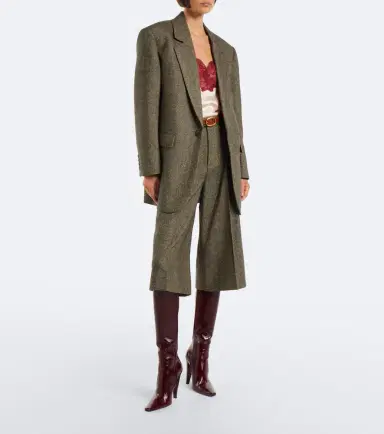 Saint Laurent 77 leather knee-high boots | Thumbnail 6