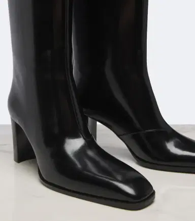 Saint Laurent Louis leather knee-high boots | Thumbnail 4