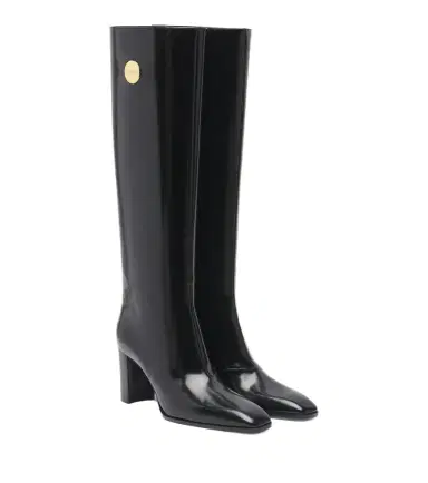 Saint Laurent Louis leather knee-high boots | Thumbnail 1
