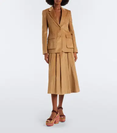 Gabriela Hearst Sardis suede and raffia platform sandals | Thumbnail 5 Gabriela Hearst Sardis suede and raffia platform sandals | Thumbnail 5