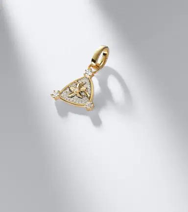 Foundrae Resilience Blossoms 18kt gold pendant with diamonds | Thumbnail 3 Foundrae Resilience Blossoms 18kt gold pendant with diamonds | Thumbnail 3
