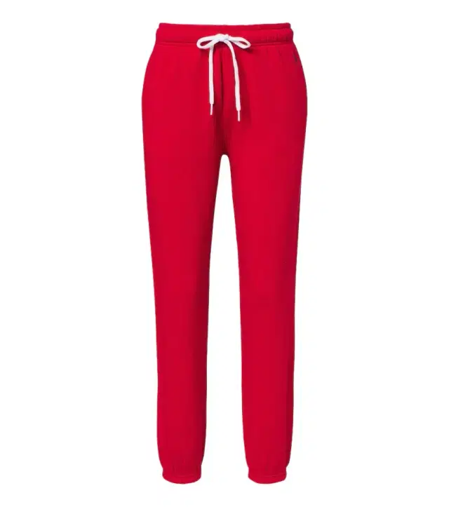 Cotton-blend jersey sweatpants