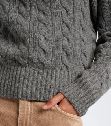 Polo Ralph Lauren Cable-knit wool-blend half-zip sweater | Thumbnail 2 Polo Ralph Lauren Cable-knit wool-blend half-zip sweater | Thumbnail 2