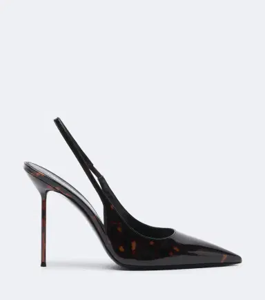Paris Texas Lidia patent leather slingback pumps | Thumbnail 3 Paris Texas Lidia patent leather slingback pumps | Thumbnail 3