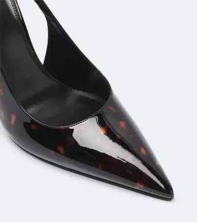 Paris Texas Lidia patent leather slingback pumps | Thumbnail 4 Paris Texas Lidia patent leather slingback pumps | Thumbnail 4