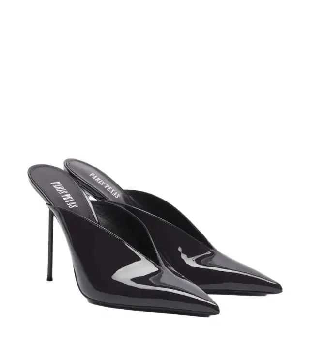 Paris Texas Lidia patent leather mules