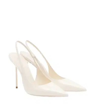 Paris Texas Lidia patent leather slingback pumps | Thumbnail 1 Paris Texas Lidia patent leather slingback pumps | Thumbnail 1