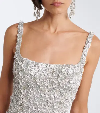 LA FUORI Là Fuori Floral sequined minidress | Thumbnail 5 LA FUORI Là Fuori Floral sequined minidress | Thumbnail 5