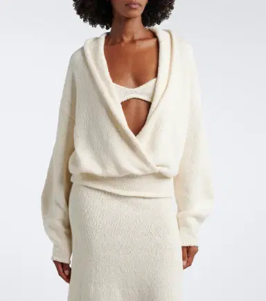 Aya Muse Kena knitted cotton bra top | Thumbnail 3