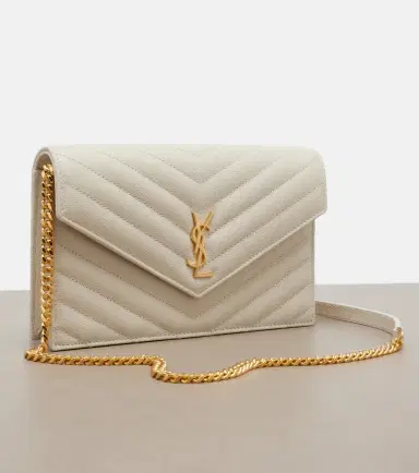 Saint Laurent Cassandre Envelope leather wallet on chain | Thumbnail 2 Saint Laurent Cassandre Envelope leather wallet on chain | Thumbnail 2