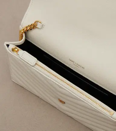 Saint Laurent Cassandre Envelope leather wallet on chain | Thumbnail 4 Saint Laurent Cassandre Envelope leather wallet on chain | Thumbnail 4