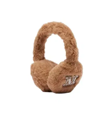 Max Mara Camel hair and silk ear muffs | Thumbnail 1