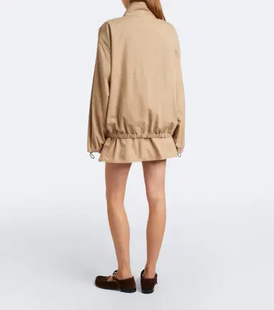 Miu Miu Cotton gabardine miniskirt | Thumbnail 2