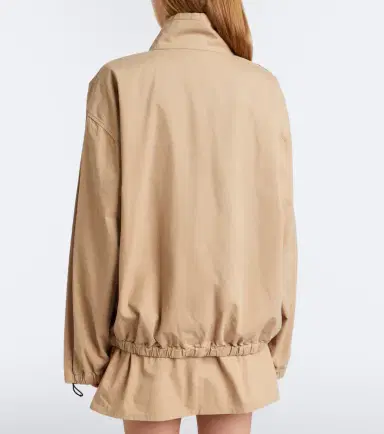Miu Miu Cotton gabardine jacket | Thumbnail 4 Miu Miu Cotton gabardine jacket | Thumbnail 4