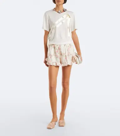 Simone Rocha Embellished satin mules | Thumbnail 5 Simone Rocha Embellished satin mules | Thumbnail 5