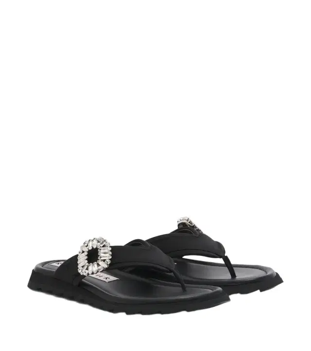 Roger Vivier Slidy Viv' embellished thong sandals
