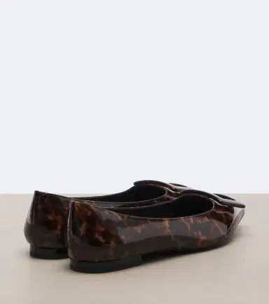Roger Vivier Gommettine patent leather ballet flats | Thumbnail 4
