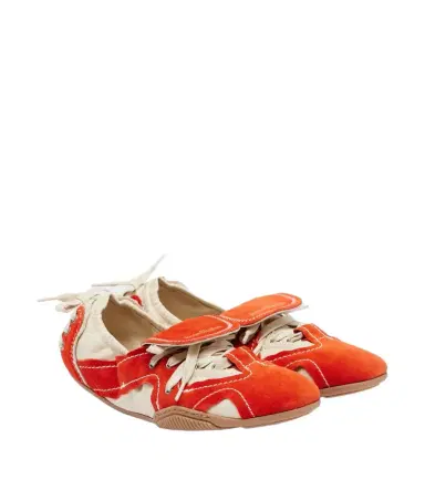 Acne Studios Bilaria leather and suede sneakers | Thumbnail 1