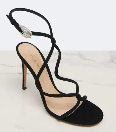 Gianvito Rossi Jungle Mamba embellished suede sandals | Thumbnail 4 Gianvito Rossi Jungle Mamba embellished suede sandals | Thumbnail 4