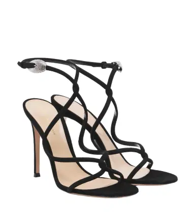Gianvito Rossi Jungle Mamba embellished suede sandals | Thumbnail 1 Gianvito Rossi Jungle Mamba embellished suede sandals | Thumbnail 1