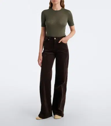 7 For All Mankind Lotta cotton-blend corduroy flared pants | Thumbnail 7 7 For All Mankind Lotta cotton-blend corduroy flared pants | Thumbnail 7