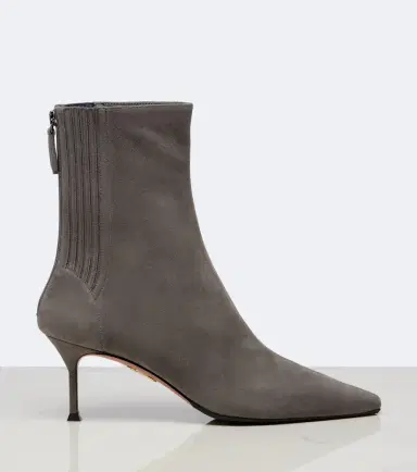 Aquazzura Saint Honoré suede ankle boots | Thumbnail 4