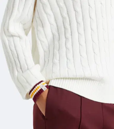 The Upside Josette cable-knit cotton sweater | Thumbnail 2