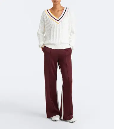 The Upside Josette cable-knit cotton sweater | Thumbnail 5