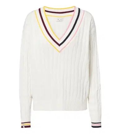 The Upside Josette cable-knit cotton sweater | Thumbnail 1