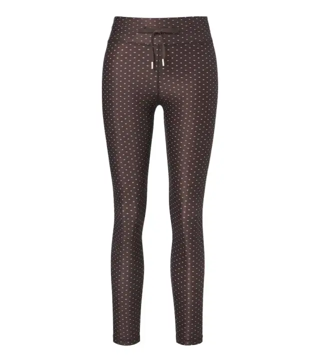 The Upside Poet printed cropped leggings