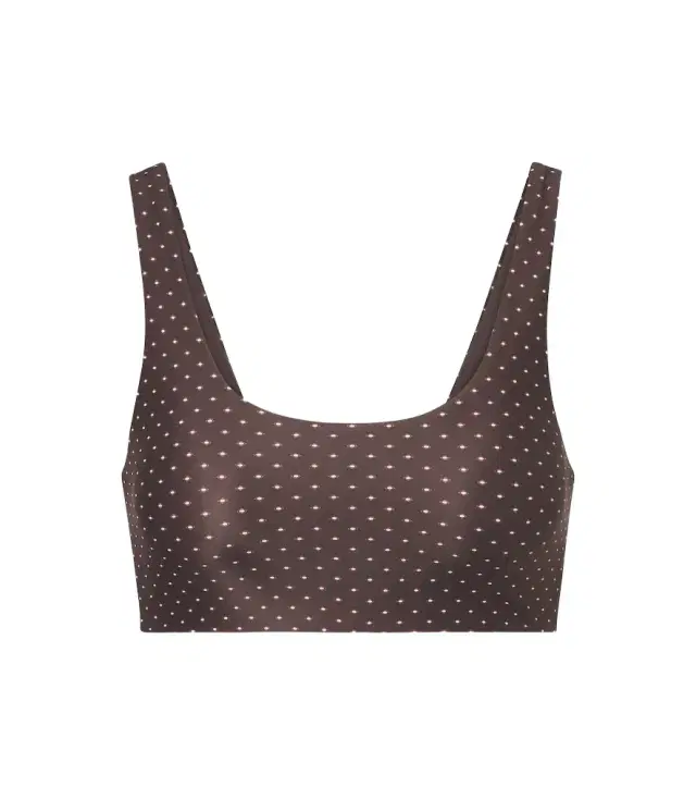 The Upside Poet Harlow printed sports bra