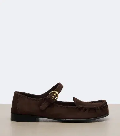 Miu Miu Suede Mary Jane flats | Thumbnail 2